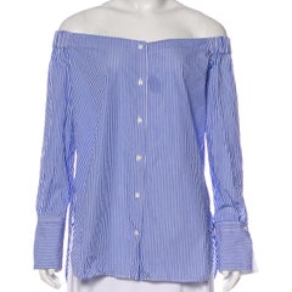 Rag & Bone Off-The-Shoulder Long Sleeve Top